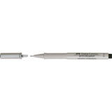 FABER-CASTELL stylo feutre ecco PIGMENT 0,6 mm, noir