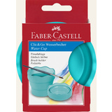 FABER-CASTELL gobelet CLIC & GO, turquoise