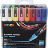 POSCA marqueur  pigment PC-5M, tui de 16