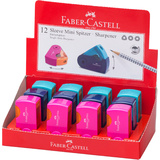 FABER-CASTELL taille-crayon simple sleeve MINI, assorti