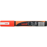 uni-ball marqueur craie chalk marker PWE5M, orange fluo