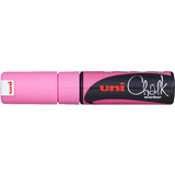 uni-ball marqueur craie chalk marker PWE8K, rose fluo