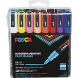 POSCA marqueur  pigment PC-3M, tui de 16