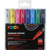 POSCA marqueur  pigment PC-1MC, tui de 8