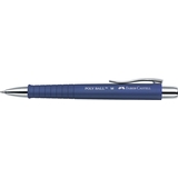 FABER-CASTELL stylo  bille rtractable poly BALL, bleu