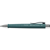 FABER-CASTELL stylo-bille rtractable poly BALL XB, meraude