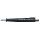 FABER-CASTELL stylo  bille rtractable poly BALL, noir