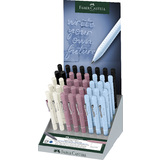 FABER-CASTELL stylo-bille rtractable grip 2010, prsentoir