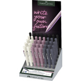 FABER-CASTELL stylo-bille rtractable grip 2010, prsentoir