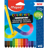 Maped crayon de couleur COLOR'PEPS INFINITY, pochette de 12