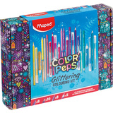 Maped kit de coloriage Glittering COLOR'PEPS, 31 pices