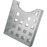 helit porte-brochures "the grid", A4, gris-transparent
