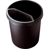 helit insert pour corbeille  papier "the collector", noir