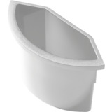 helit insert pour corbeille  papier "the collector", gris