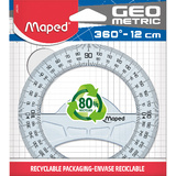 Maped rapporteur Geometric 360 deg, 120 mm, en plastique