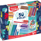 Maped creativ Kit de coloriage colouring KIT, 50 pices
