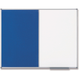 nobo tableau mixte, fond blanc/feutre, dimensions: (L)900 x