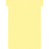 nobo fiche T, indice 3 / 92 mm, 170 g/m2, jaune