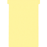 nobo fiche T, indice 4 / 124 mm, 170 g/m2, jaune