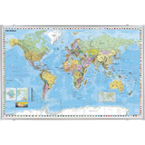 FRANKEN carte du monde, magntique, (l)1.380 x (H)880 mm