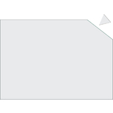 FRANKEN plaque magntique, 200 x 295 x 0,6 mm, blanc