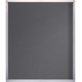 FRANKEN vitrine d'affichage eco pour 15x A4, dos en feutre