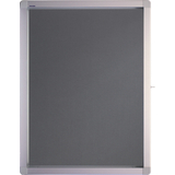 FRANKEN vitrine d'affichage eco pour 4x A4, dos en feutre
