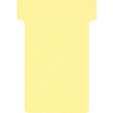 FRANKEN fiches T, taille 2 / 48 x 84 mm, jaune