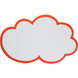FRANKEN carte nuage pour prsentation, 620 x 370 mm, blanc