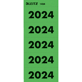 LEITZ etiquette imprime pour classeur "2024", vert