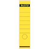 LEITZ etiquette pour dos de classeur, 61 x 285 mm, jaune