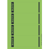 LEITZ etiquette pour dos de classeur, 61 x 192 mm, vert