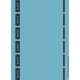 LEITZ etiquette pour dos de classeur, 39 x 192 mm, bleu