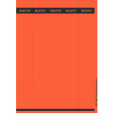 LEITZ etiquette pour dos de classeur, 39 x 285 mm, rouge
