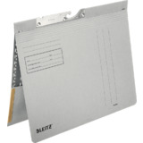 LEITZ dossiers suspendus, avec pochette, format A4, gris