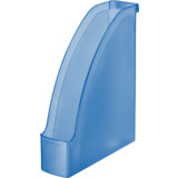 LEITZ porte-revue Plus, A4, en polystyrne, bleu translucide