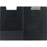 LEITZ porte-bloc  pince avec rabat, A4, couverture PP, noir