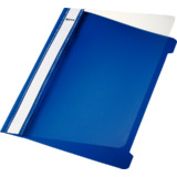 LEITZ chemise  lamelle Standard, format A5, en PVC, bleu