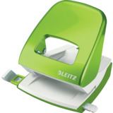 LEITZ perforateur Nexxt 5008, en carton, vert mtallis
