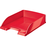 LEITZ corbeille  courrier Plus WOW, A4, polystyrne, rouge