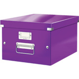 LEITZ Bote de rangement click & store WOW, A4, violet