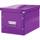 LEITZ Bote de rangement click & store WOW cube L, violet