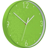 LEITZ horloge murale WOW, mouvement  quartz, vert