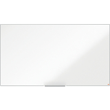 nobo tableau blanc mural Impression pro Stahl Widescreen,85"