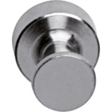 MAUL aimant nodyme, quille, diamtre: 12 mm, nickel