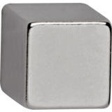 MAUL aimant nodyme, cube, (L)10 x (P)10 x (H)10 mm, nickel