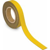 MAUL ruban magntique, 30 mm x 10 m, paisseur: 1 mm, jaune