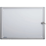 MAUL vitrine d'affichage MAULextraslim, 2 x A4, aluminium