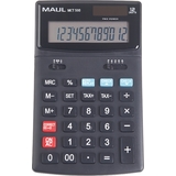 MAUL calculatrice de bureau MCT 500, 12 chiffres, noir