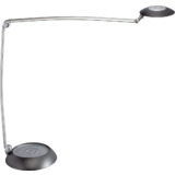 MAUL lampe de bureau LED MAULspace, variateur, argent/noir